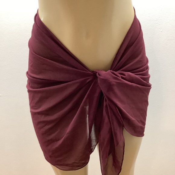 Zuliana Bundle of 2 Mesh Sarong Skirts Made in USA. New With Tags - Picture 5 of 7